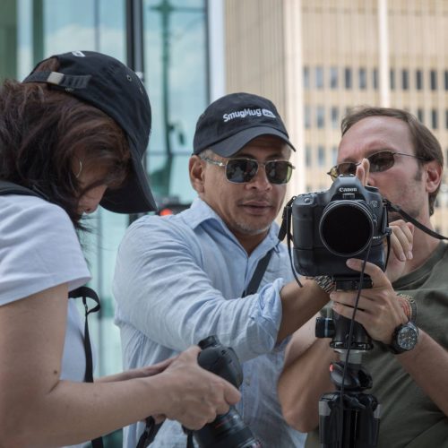 Joel giving instructions at the Chicago workshop. © Janice D. Nelson.